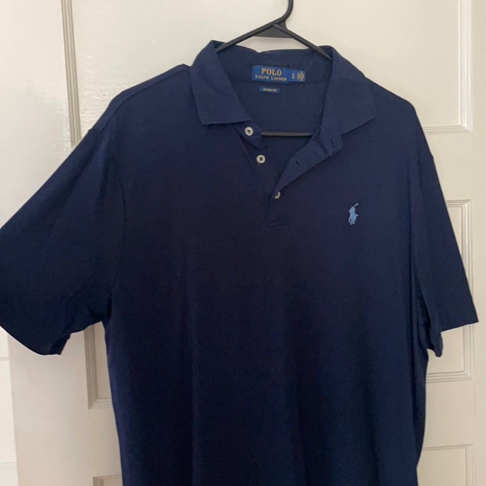 Navy Ralph Lauren Polo (classic fit) - Worn once